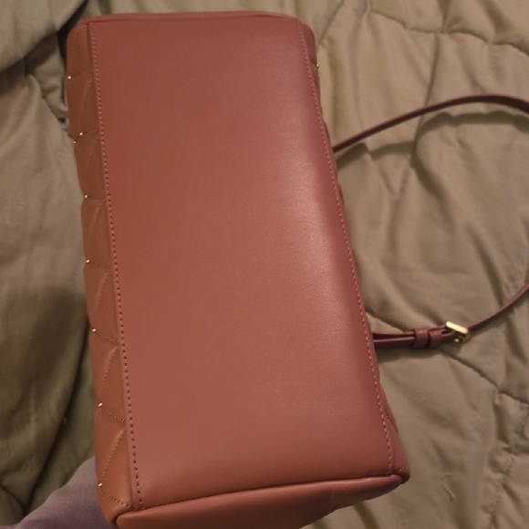 Kate Spade Mauve Quilted Shoulder Bag - Picture 4 of 9